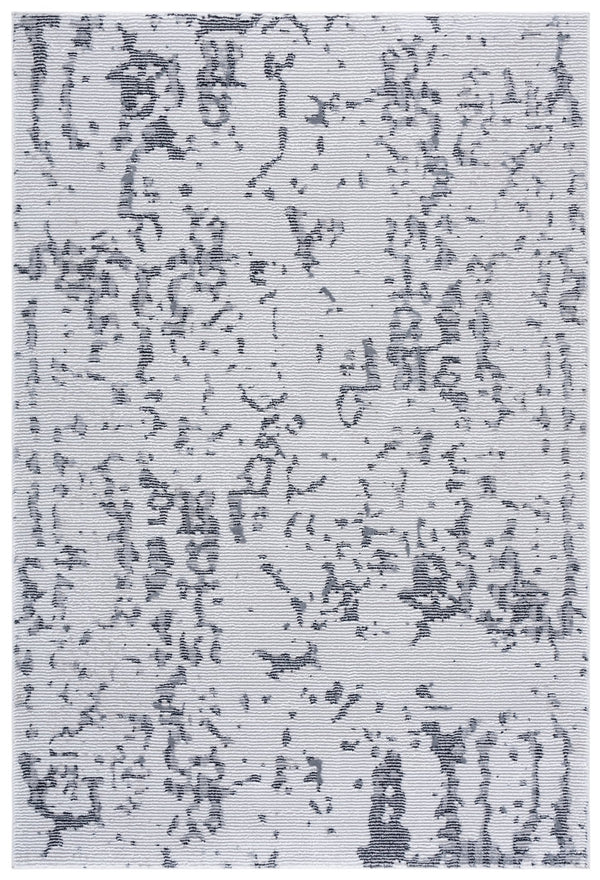 Safavieh Slate Contemporary Turkish Area Rug In Soothing Grey Tones — Low Profile, Durable, Easy Care 4'-0" x 6'-0" SLA718F-4