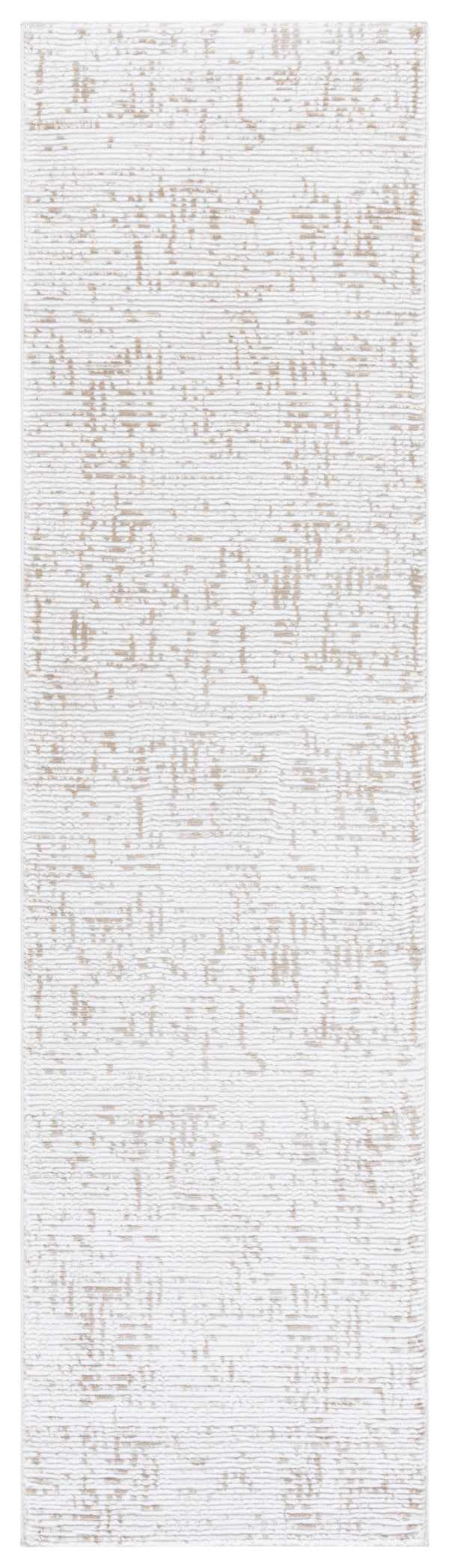 Safavieh Slate Contemporary Round Area Rug In Ivory & Taupe — Low-Profile, Durable Power-Loomed Design 6'-7" x 6'-7" SLA719E-7R