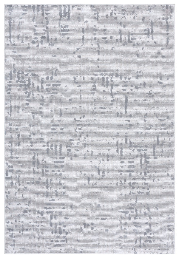 Safavieh Slate Modern Light Grey & Grey Area Rug - Low-Profile 1/2" Pile, Durable Power-Loomed Design For High-Traffic Spaces 4'-0" x 6'-0" SLA719F-4
