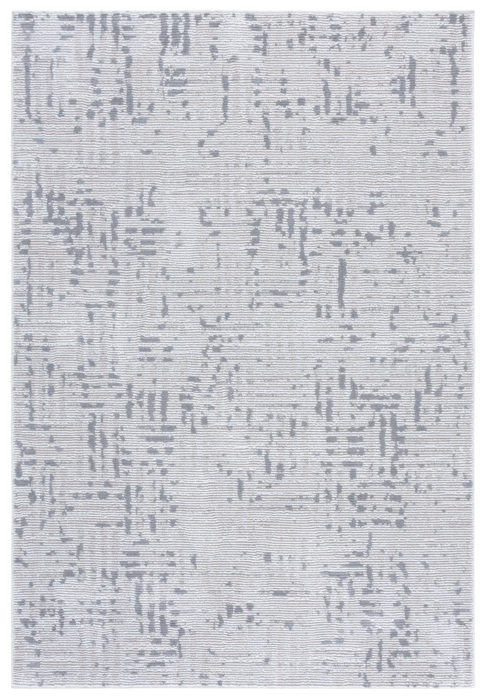 Safavieh Slate Modern Light Grey Area Rug — Low-Pile Power-Loomed Turkish Rug, Durable Soft-Neutral Design 8'-0" x 10'-0" SLA719F-8