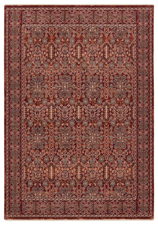 Jaipur Living Jaipur Living Jairus Scrollwork Oriental Runner Rug Polyester Fringe Hallway Accent 4'X6' RUG156561
