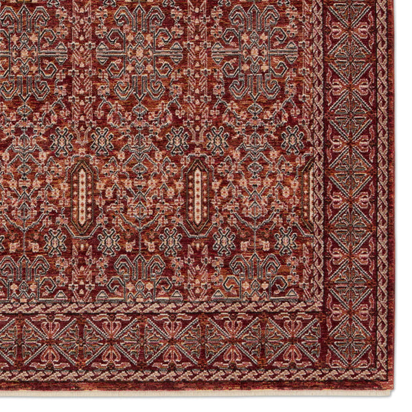 Jaipur Living Jaipur Living Jairus Scrollwork Oriental Runner Rug Polyester Fringe Hallway Accent 4'X6' RUG156561
