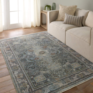 Jaipur Living Jaipur Living Israfel Distressed Persian Runner Rug Fringe Trim Hallway Accent 5' x 8' RUG156568