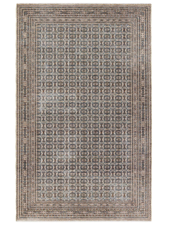 Jaipur Living Jaipur Living Solene Geometric Tile Polyester Area Rug with Fringe for Rooms RUG156545