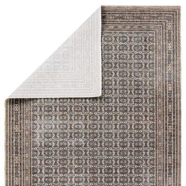 Jaipur Living Jaipur Living Solene Geometric Tile Polyester Area Rug with Fringe for Rooms RUG156545