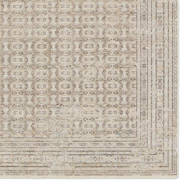 Jaipur Living Jaipur Living Vesper Tile Motif Polyester Area Rug with Fringe for Rooms RUG156557