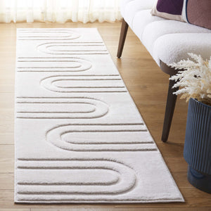 Safavieh Selena Modern Rectangle Area Rug - Luxurious Turkish Design, Durable, Soft, Elegant Home Accent Ivory Polypropylene Sle660a-8
