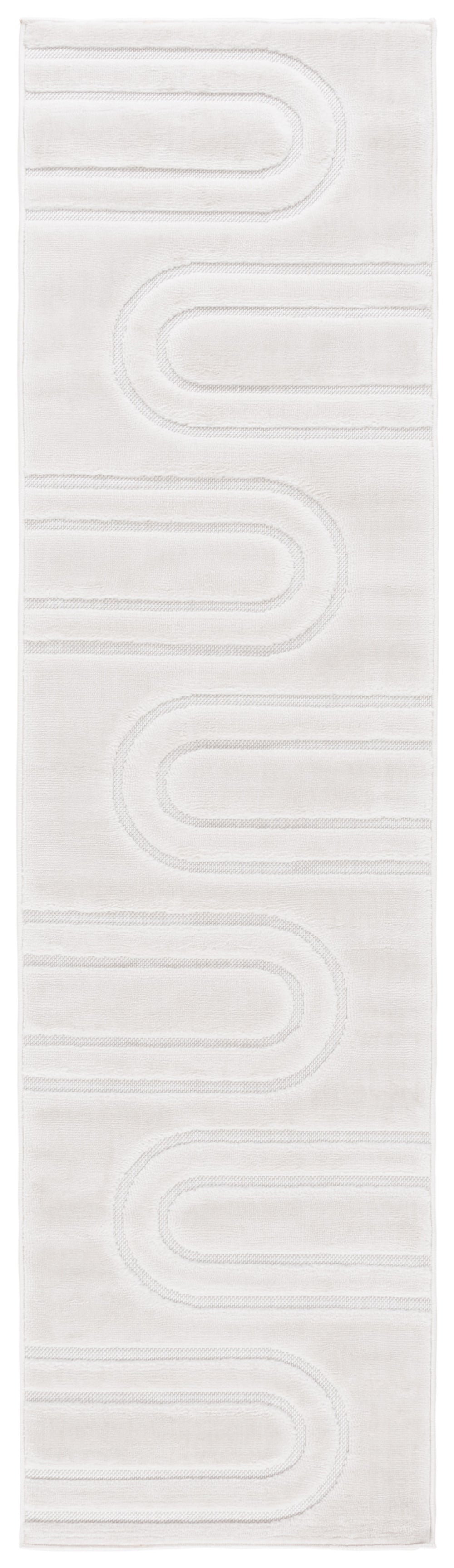 Safavieh Selena Modern Rectangle Area Rug - Luxurious Turkish Design, Durable, Soft, Elegant Home Accent Ivory Polypropylene Sle660a-8