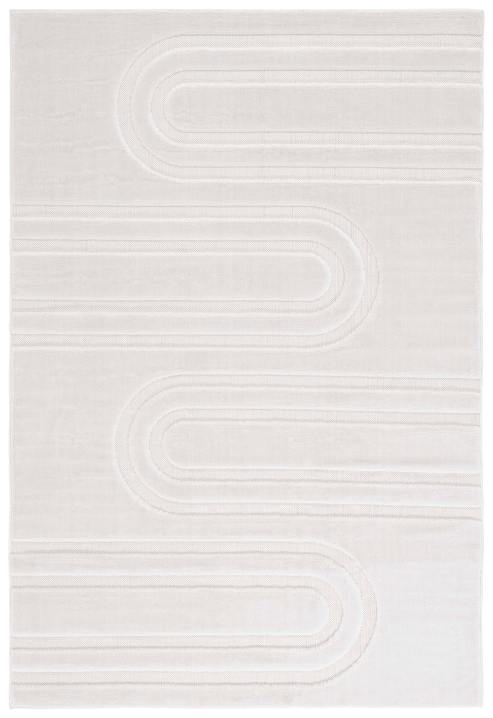 Safavieh Selena Modern Rectangle Area Rug - Luxurious Turkish Design, Durable, Soft, Elegant Home Accent Ivory Polypropylene Sle660a-8