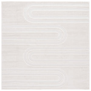 Safavieh Selena Modern Rectangle Area Rug - Luxurious Turkish Design, Durable, Soft, Elegant Home Accent Ivory Polypropylene Sle660a-8