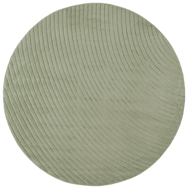 Safavieh Selena Modern Green Geometric Area Rug — Low-Profile Durable Power-Loomed Polypropylene Accent Mat 3'-0" x 5'-0" SLE664Y-3