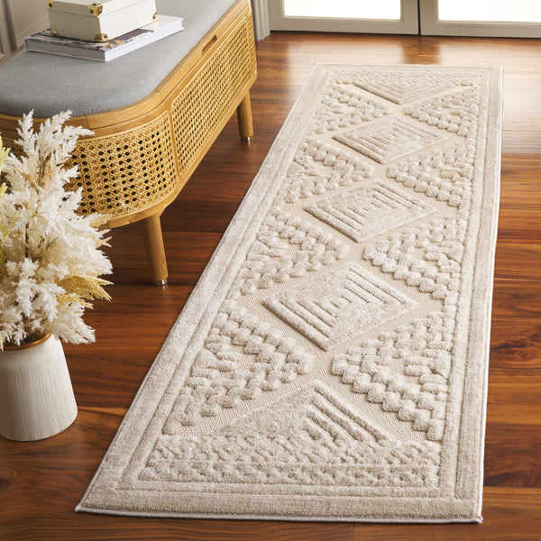 Safavieh Selena Exquisite Geometric Area Rug - Modern Design With Timeless Sophistication For Any Room Beige Polypropylene Sle670b-9