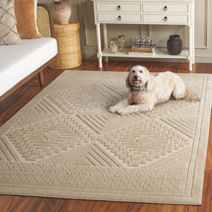 Safavieh Selena Exquisite Geometric Area Rug - Modern Design With Timeless Sophistication For Any Room Beige Polypropylene Sle670b-9