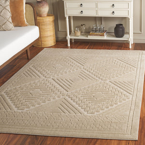 Safavieh Selena Exquisite Geometric Area Rug - Modern Design With Timeless Sophistication For Any Room Beige Polypropylene Sle670b-9