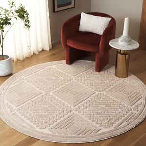 Safavieh Selena Exquisite Geometric Area Rug - Modern Design With Timeless Sophistication For Any Room Beige Polypropylene Sle670b-9