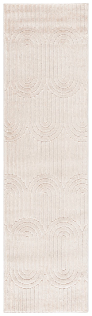 Safavieh Selena Modern Area Rug - Luxurious Soft Texture With Intricate Scallop Design For Timeless Elegance Beige Polypropylene Sle672b-4
