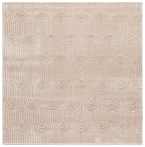 Safavieh Selena Modern Area Rug - Luxurious Soft Texture With Intricate Scallop Design For Timeless Elegance Beige Polypropylene Sle672b-4