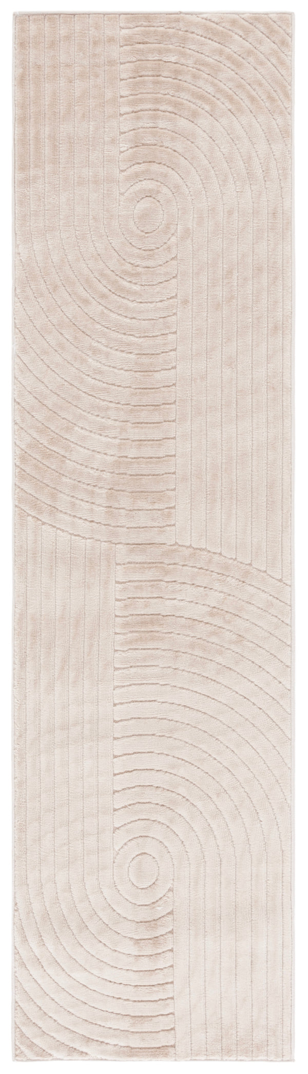 Safavieh Selena Neutral Beige Runner Rug — Power-Loomed Turkish Durability, Low-Profile 3/8" Pile Elegance 2'-2" x 12'-0" SLE674B-212