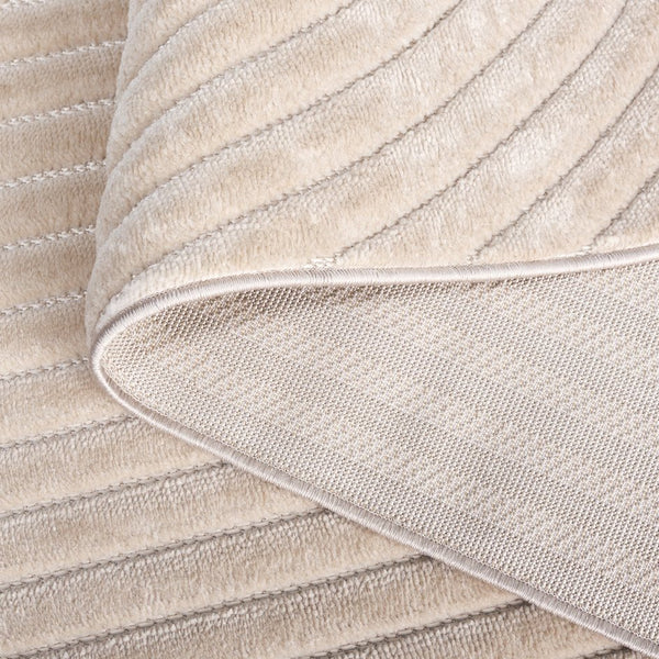 Safavieh Selena Modern Area Rug – Exquisite Turkish Craftsmanship With Concentric Circle Design For Any Space Beige Polypropylene Sle674b-28