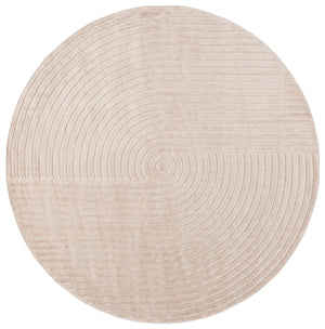 Safavieh Selena Modern Area Rug – Exquisite Turkish Craftsmanship With Concentric Circle Design For Any Space Beige Polypropylene Sle674b-28