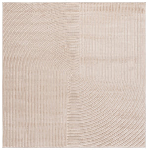Safavieh Selena Modern Area Rug – Exquisite Turkish Craftsmanship With Concentric Circle Design For Any Space Beige Polypropylene Sle674b-28