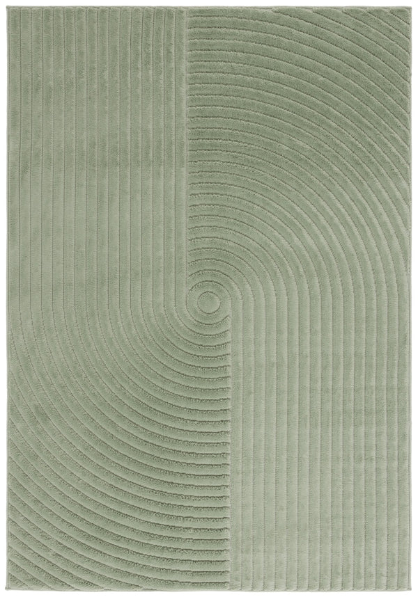 Safavieh Selena Modern Green Area Rug — Low-Profile Durable Polypropylene Sisal Texture For High-Traffic Rooms 10'-0" x 14'-0" SLE674Y-10