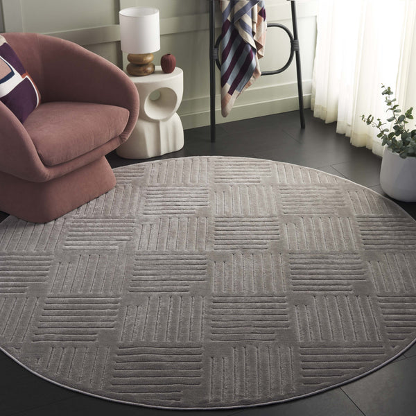 Safavieh Selena Exquisite Area Rug - Modern Turkish Design With Geometric Patterns For Stylish Home Decor Grey Polypropylene Sle678f-8