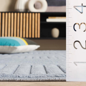 Safavieh Selena Exquisite Area Rug - Modern Turkish Design With Geometric Patterns For Stylish Home Decor Blue Polypropylene Sle678m-9