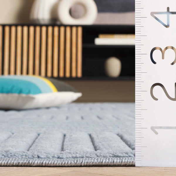 Safavieh Selena Exquisite Area Rug - Modern Turkish Design With Geometric Patterns For Stylish Home Decor Blue Polypropylene Sle678m-9