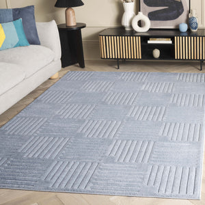 Safavieh Selena Exquisite Area Rug - Modern Turkish Design With Geometric Patterns For Stylish Home Decor Blue Polypropylene Sle678m-9