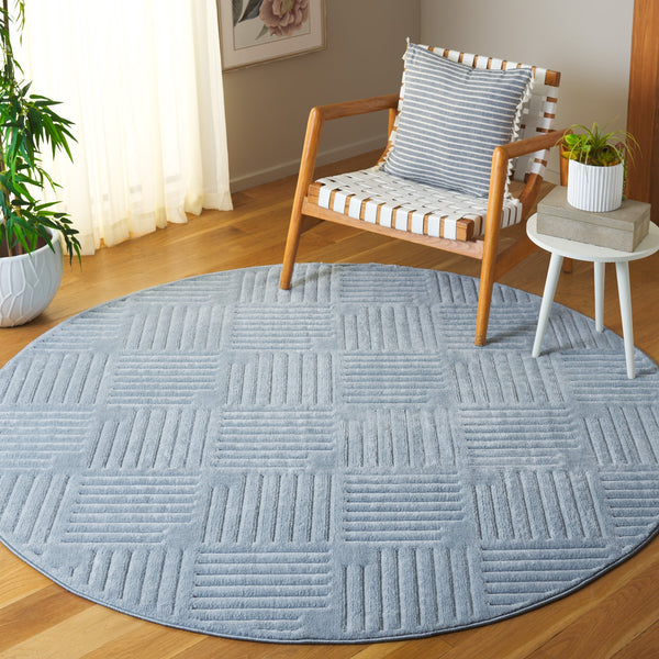 Safavieh Selena Exquisite Area Rug - Modern Turkish Design With Geometric Patterns For Stylish Home Decor Blue Polypropylene Sle678m-9