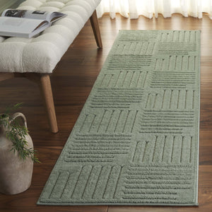 Safavieh Selena Exquisite Area Rug - Modern Turkish Design With Geometric Patterns For Stylish Home Decor Green Polypropylene Sle678y-28