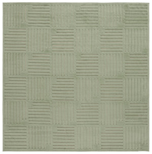 Safavieh Selena Green Runner Rug For Hallways And Entryways — Low-Profile 3/8" Pile, Durable Polypropylene Sisal Backing 2'-2" x 6'-0" SLE678Y-26