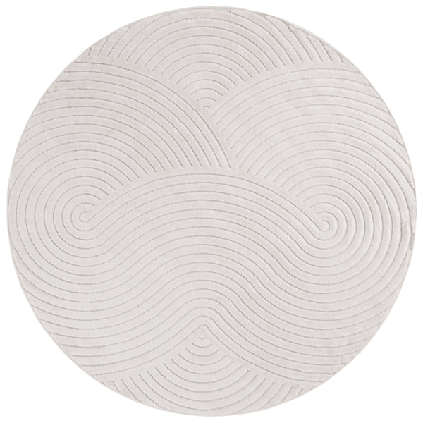 Safavieh Selena Ivory Area Rug For Large Rooms — Low Pile, Power-Loomed Durability, Stain-Resistant Polypropylene 10'-0" x 14'-0" SLE680A-10