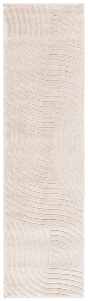 Safavieh Selena Power-Loomed Beige Geometric Rug — Low-Profile Polypropylene Sisal Blend, Stain-Resistant Elegance 6'-0" x 9'-0" SLE680B-6