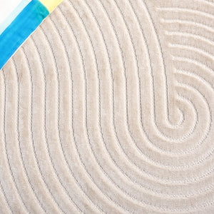 Safavieh Selena Modern Area Rug - Exquisite Power-loomed Design For Timeless Elegance And Comfort Beige Polypropylene Sle680b-9