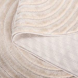 Safavieh Selena Modern Beige Runner Rug With Subtle Geometric Texture, Low-Profile Durable Power-Loomed Carpet 2'-2" x 6'-0" SLE680B-26