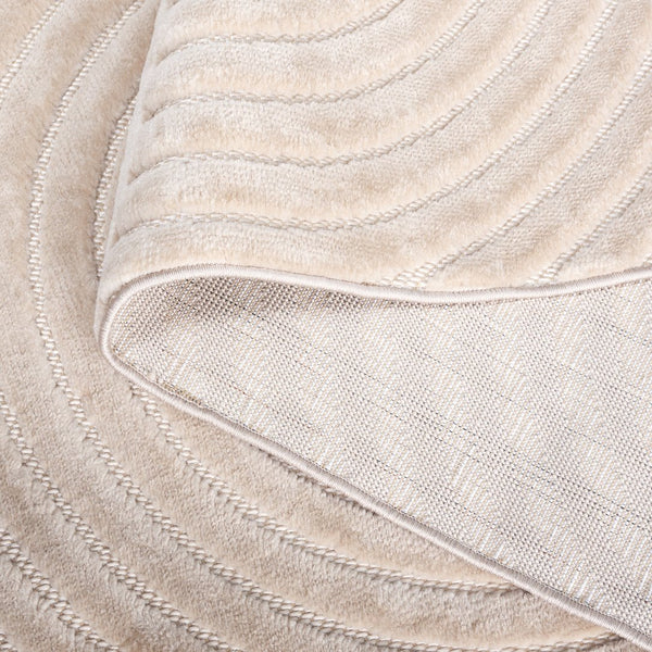 Safavieh Selena Modern Beige Runner Rug With Subtle Geometric Texture, Low-Profile Durable Power-Loomed Carpet 2'-2" x 6'-0" SLE680B-26