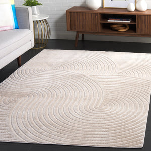 Safavieh Selena Modern Beige Runner Rug With Subtle Geometric Texture, Low-Profile Durable Power-Loomed Carpet 2'-2" x 6'-0" SLE680B-26