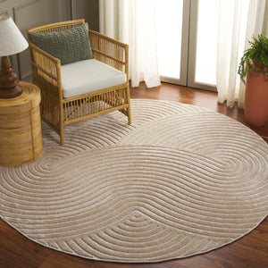 Safavieh Selena Modern Area Rug - Exquisite Power-loomed Design For Timeless Elegance And Comfort Beige Polypropylene Sle680b-9
