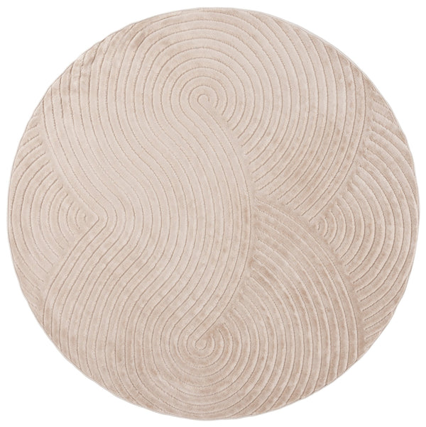 Safavieh Selena Modern Beige Runner Rug With Subtle Geometric Texture, Low-Profile Durable Power-Loomed Carpet 2'-2" x 6'-0" SLE680B-26