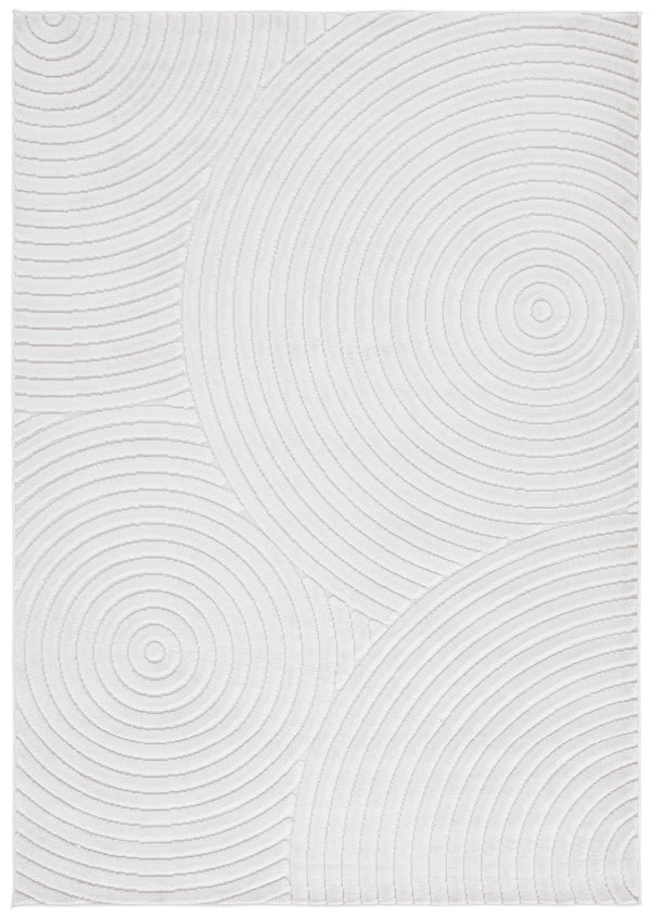 Safavieh Selena Ivory Area Rug - Power‑Loomed In Turkey, Low‑Profile 3/8" Pile, Durable Polypropylene Finish 6'-0" x 8'-0" SLE682A-68