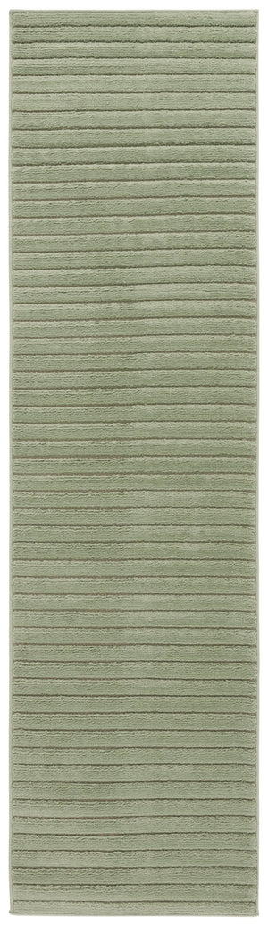 Safavieh Selena Modern Green Area Rug — Durable Power-Loomed Polypropylene With Sisal Backing, Low Pile Comfort And Easy Care 6'-0" x 9'-0" SLE682Y-6