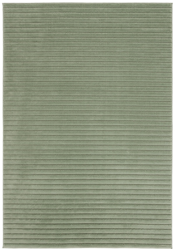 Safavieh Selena Modern Green Area Rug — Durable Power-Loomed Polypropylene With Sisal Backing, Low Pile Comfort And Easy Care 6'-0" x 9'-0" SLE682Y-6