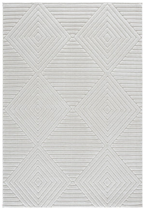 Safavieh Selena Round Ivory Area Rug - Power-Loomed Turkey, Low-Profile Durable Polypropylene With Sisal Accents 6'-7" x 6'-7" SLE684A-7R