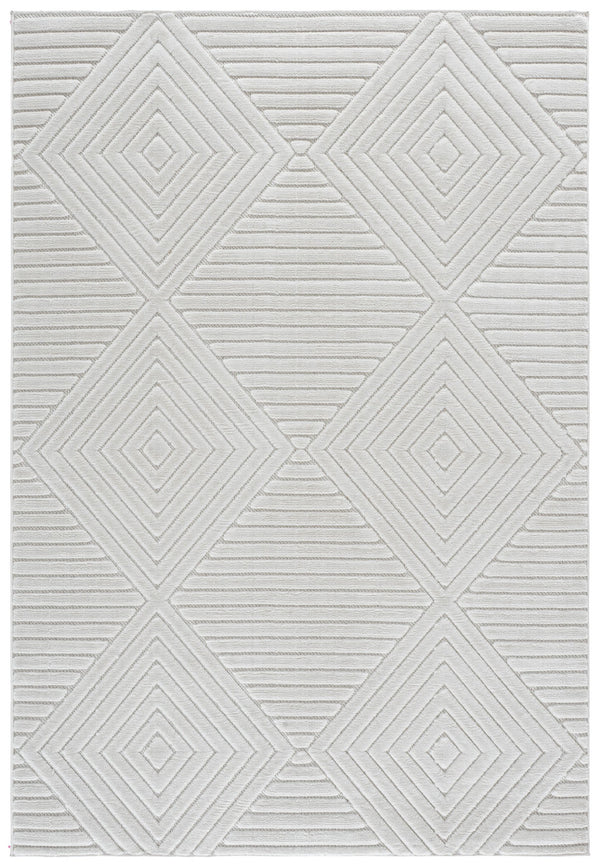 Safavieh Selena Modern Ivory Area Rug — Power-Loomed In Turkey, Low-Profile Durable Polypropylene Blend 4'-0" x 6'-0" SLE684A-4