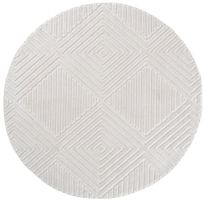 Safavieh Selena Modern Ivory Area Rug — Power-Loomed In Turkey, Low-Profile Durable Polypropylene Blend 4'-0" x 6'-0" SLE684A-4