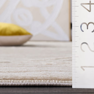 Safavieh Selena Modern Beige Runner Rug — Low-Profile 3/8" Pile, Power-Loomed Durability, Slip-Resistant Finish 2'-2" x 8'-0" SLE684B-28