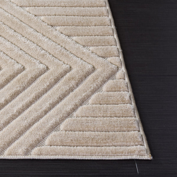 Safavieh Selena Modern Beige Runner Rug — Low-Profile 3/8" Pile, Power-Loomed Durability, Slip-Resistant Finish 2'-2" x 8'-0" SLE684B-28