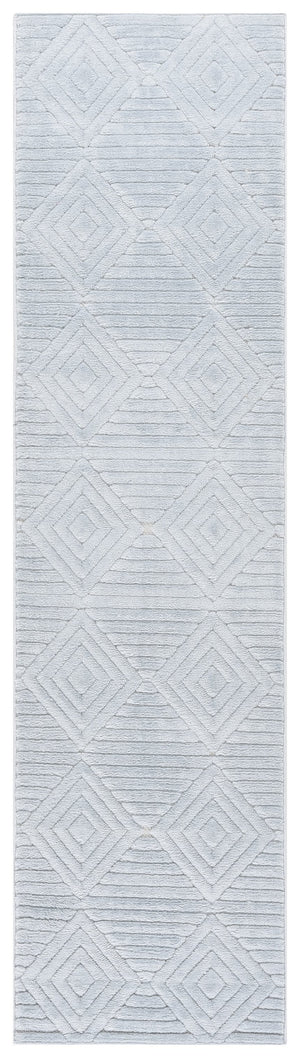 Safavieh Selena Modern Power-loomed Area Rug - Luxurious Turkish Design With Geometric Elegance For Any Room Blue Polypropylene Sle684m-9